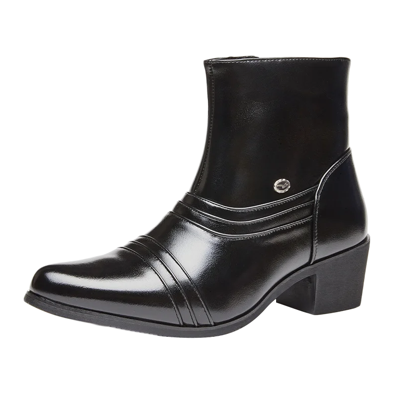 Men's Luxury Pointed High Top Boots