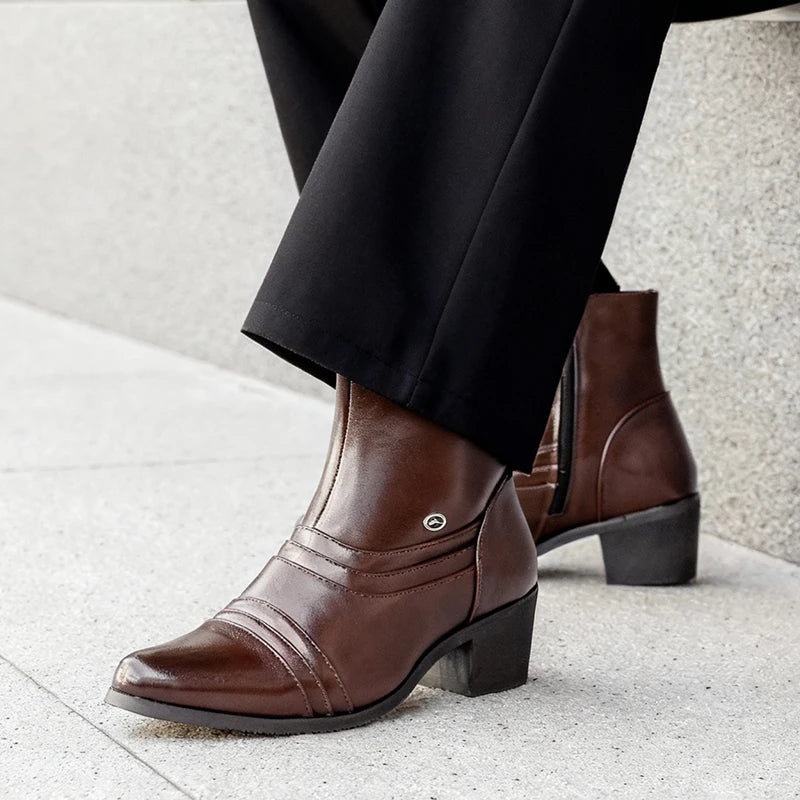 Men's Luxury Pointed High Top Boots